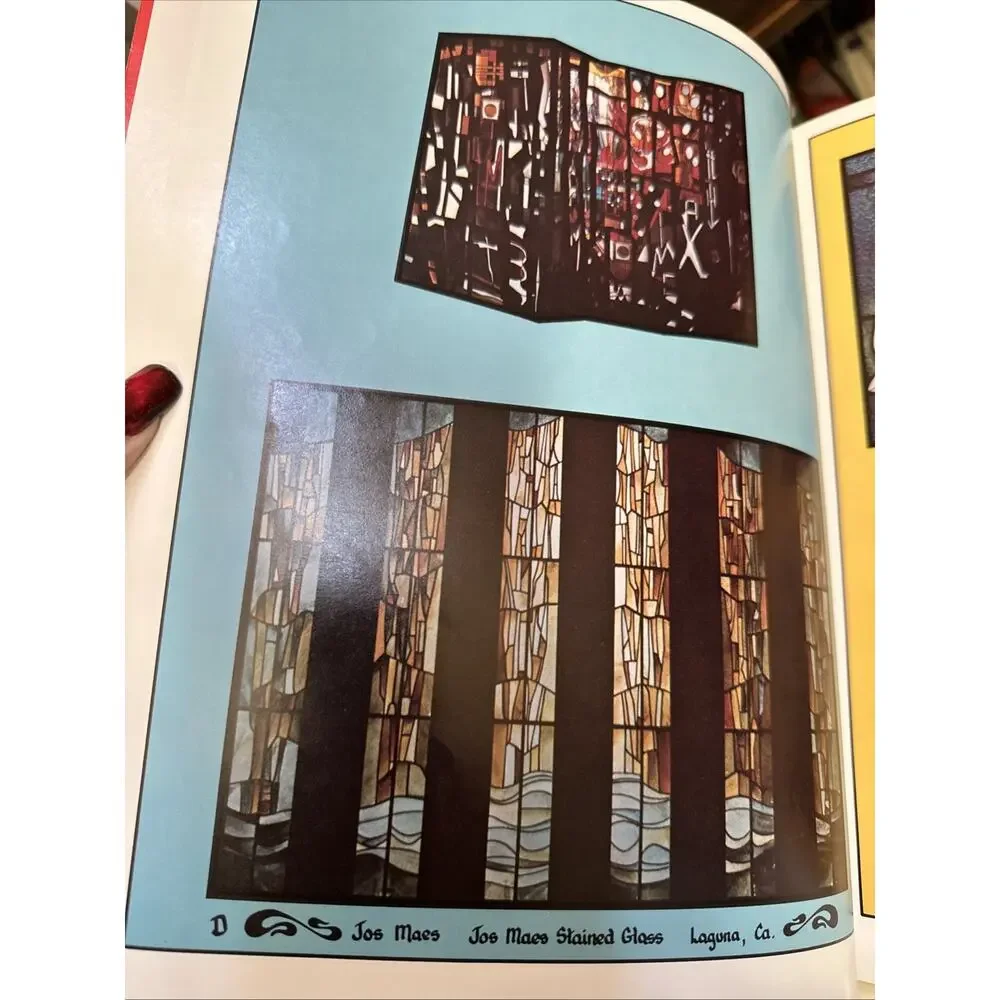 Stained Glass Window Art, Luciaro, PB art craft book,‎ step by step instructions